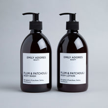 Load image into Gallery viewer, Plum & Patchouli Body Gift Set (Save £10)