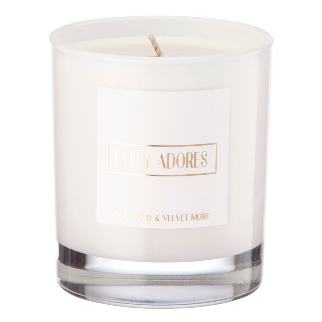Rosewood & Velvet Home Candle